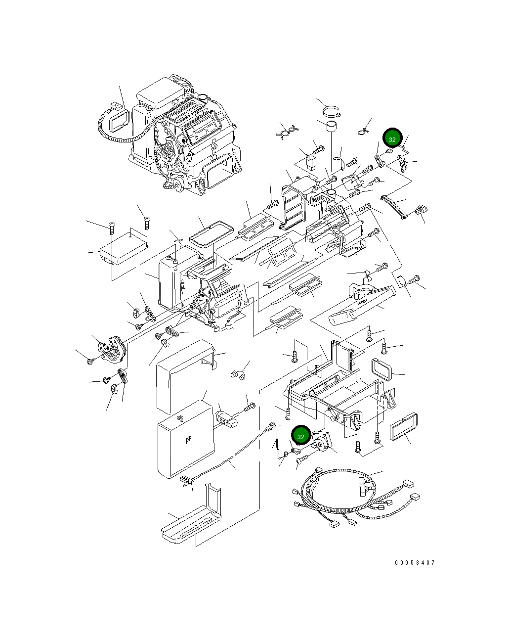 Рычаг AN56571-40430 Komatsu