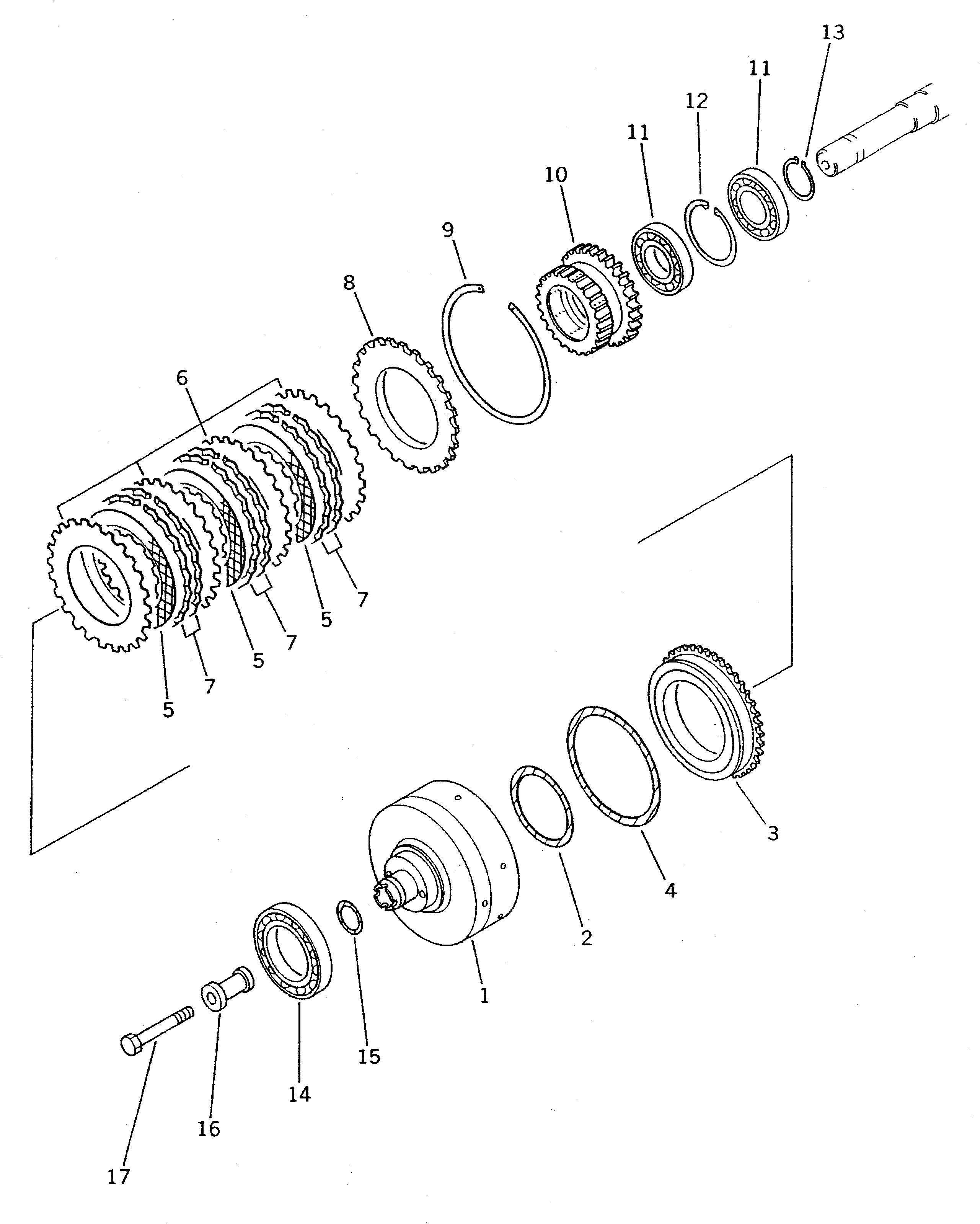 Подшипник 06030-06916 Komatsu
