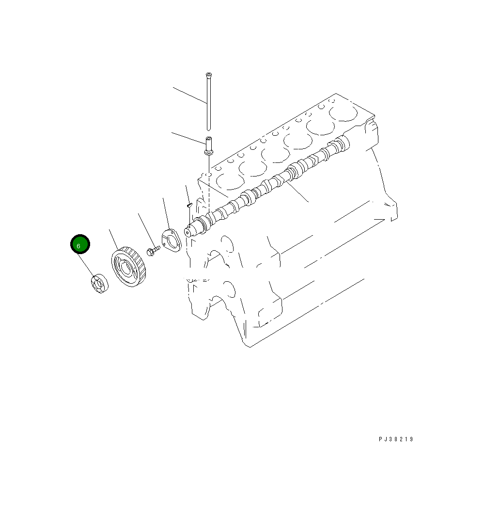 Подшипник 06033-02206 Komatsu