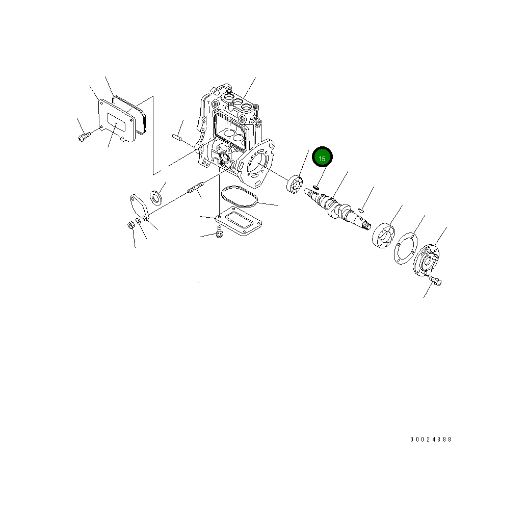 Подшипник 450-185 Komatsu