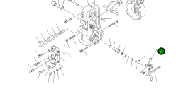 Рычаг DK154349-6620 Komatsu
