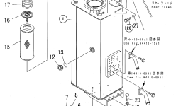Крышка 425-60-25120  Komatsu
