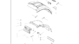 Крышка 421-54-64770 Komatsu