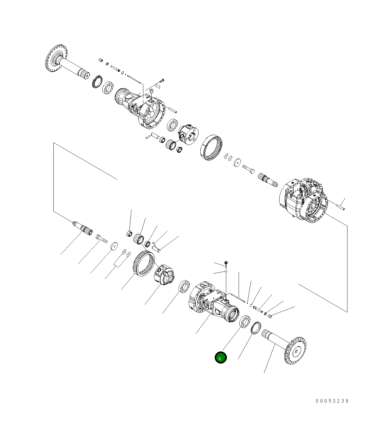 Подшипник 421-22-32860 Komatsu