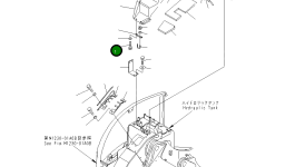 Крышка 22U-54-17660 Komatsu