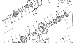 Вал 22W-15-14190 Komatsu