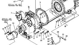 Кронштейн 569-13-19240 Komatsu