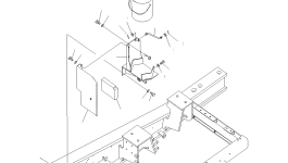 Крышка 21M-54-23430 Komatsu