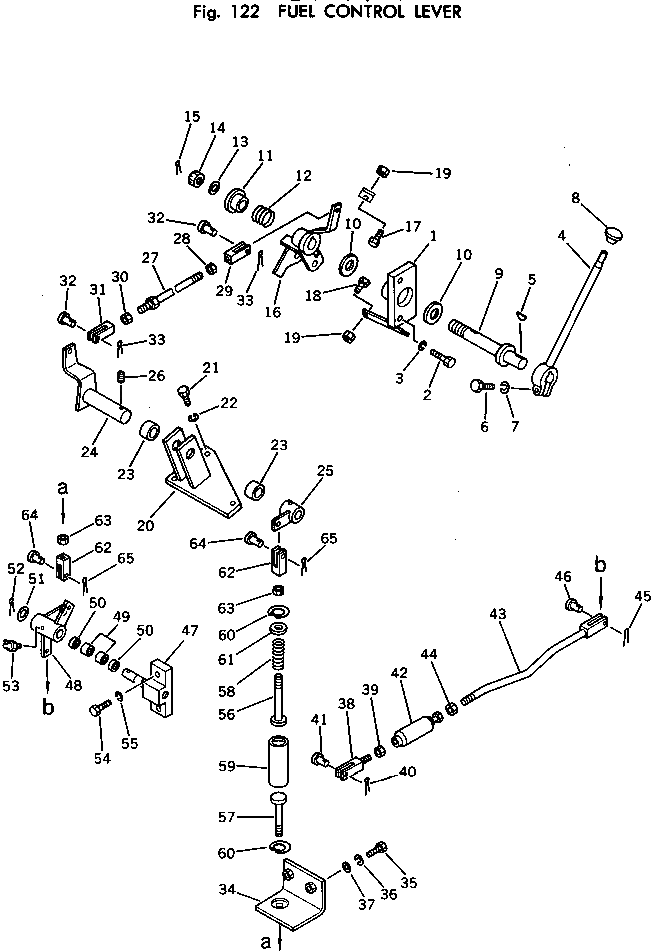 Рычаг 144-43-25330 Komatsu