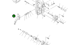 Рычаг DK154349-0920 Komatsu
