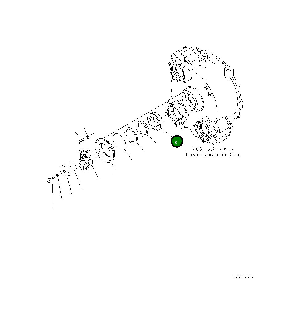 Подшипник 711-53-11370 Komatsu