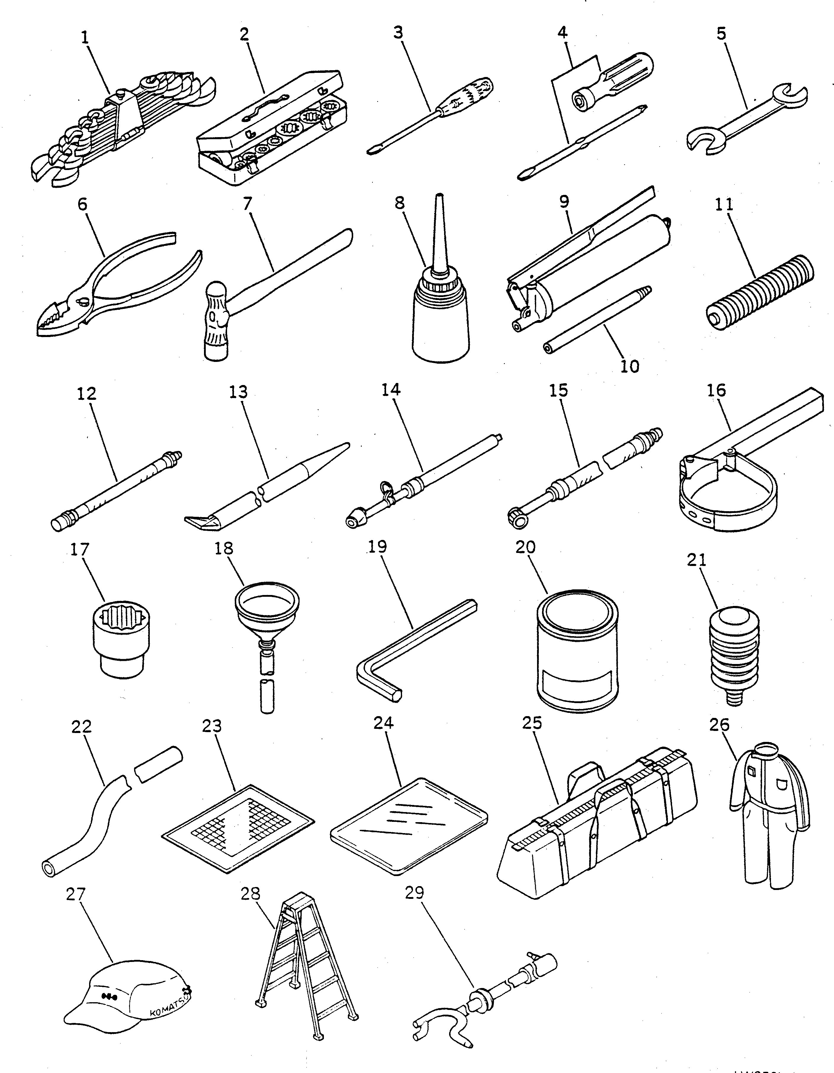 Рычаг 23S-98-16390 Komatsu
