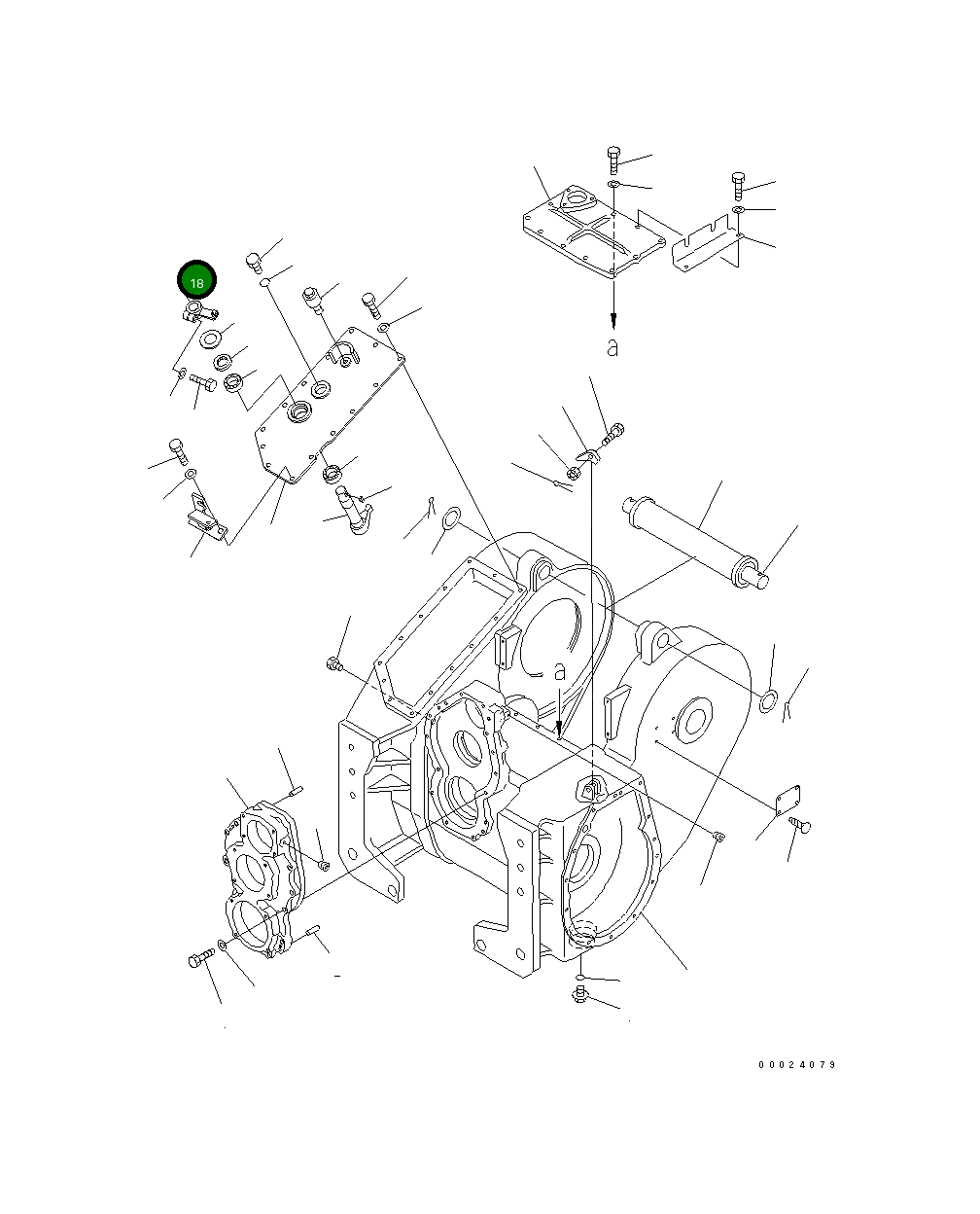 Рычаг 134-960-2461 Komatsu