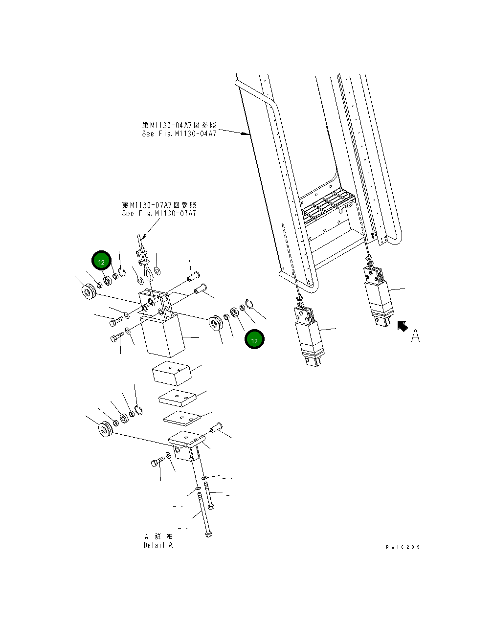 Подшипник 06304-06003  Komatsu