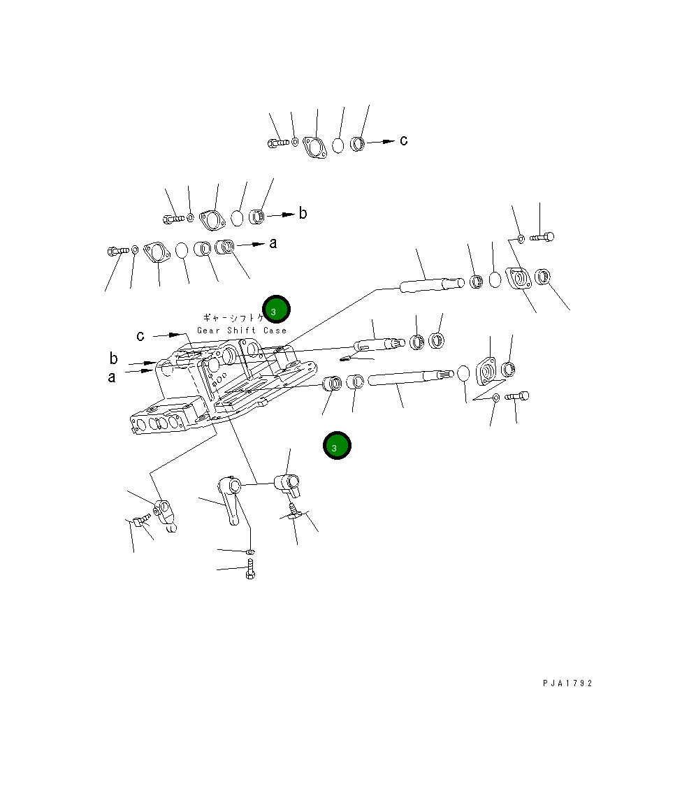 Подшипник 14X-14-19310  Komatsu