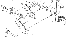 Рычаг 20N-43-41341 Komatsu