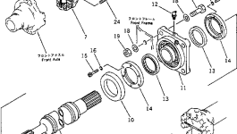 Фланцевый подшипник в сборе 421-20-15112 Komatsu