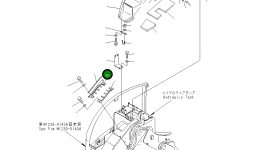 Крышка 22U-54-12932 Komatsu