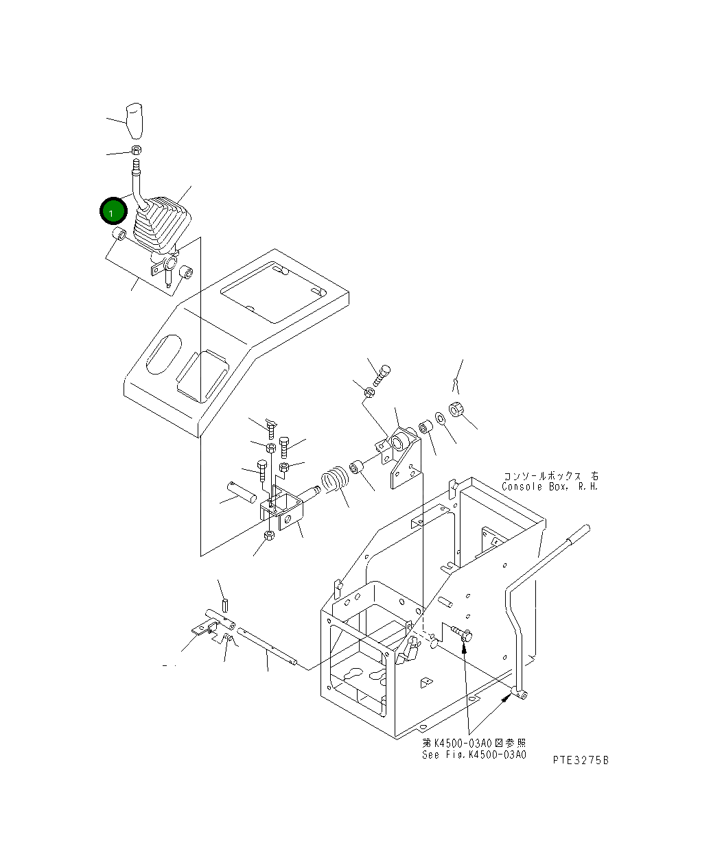 Рычаг 418-43-28320 Komatsu