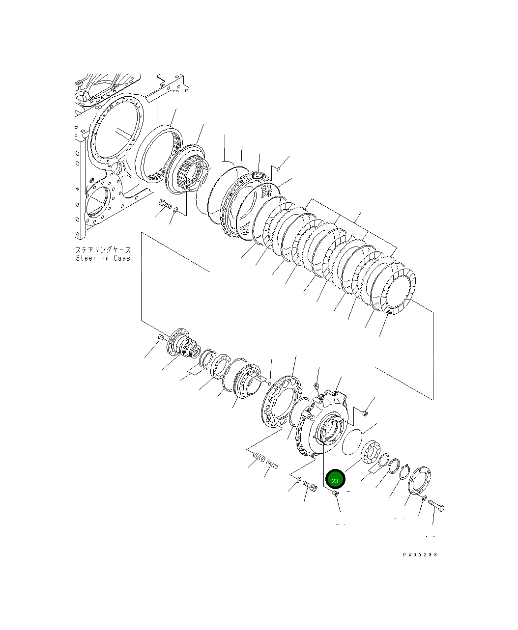 Подшипник 06030-06217 Komatsu