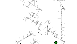 Рычаг 134-43-38250 Komatsu