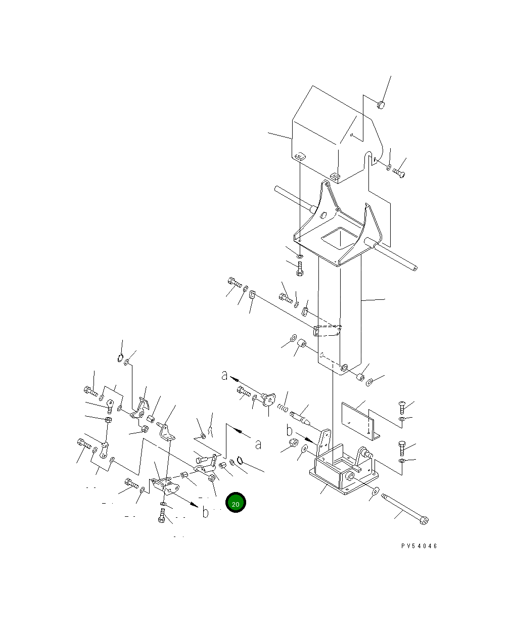 Рычаг 23A-43-18420 Komatsu