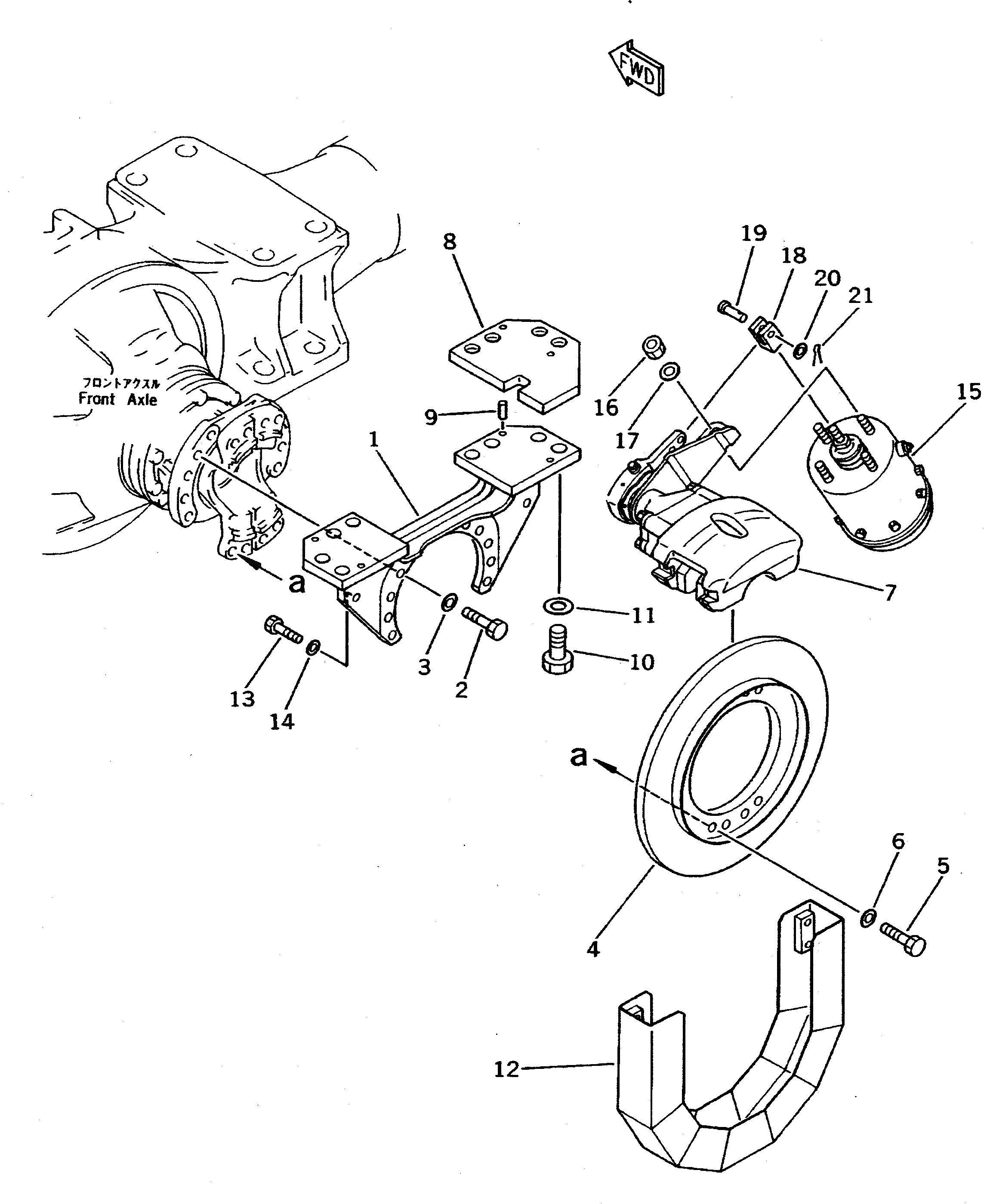 Крышка 425-32-15420  Komatsu