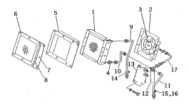 Хомут CJPC58495 Komatsu