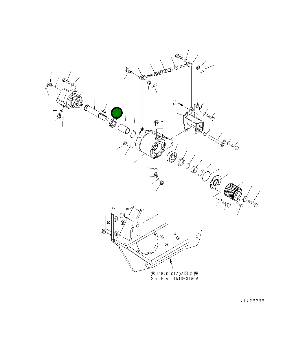 Подшипник 06303-00215 Komatsu
