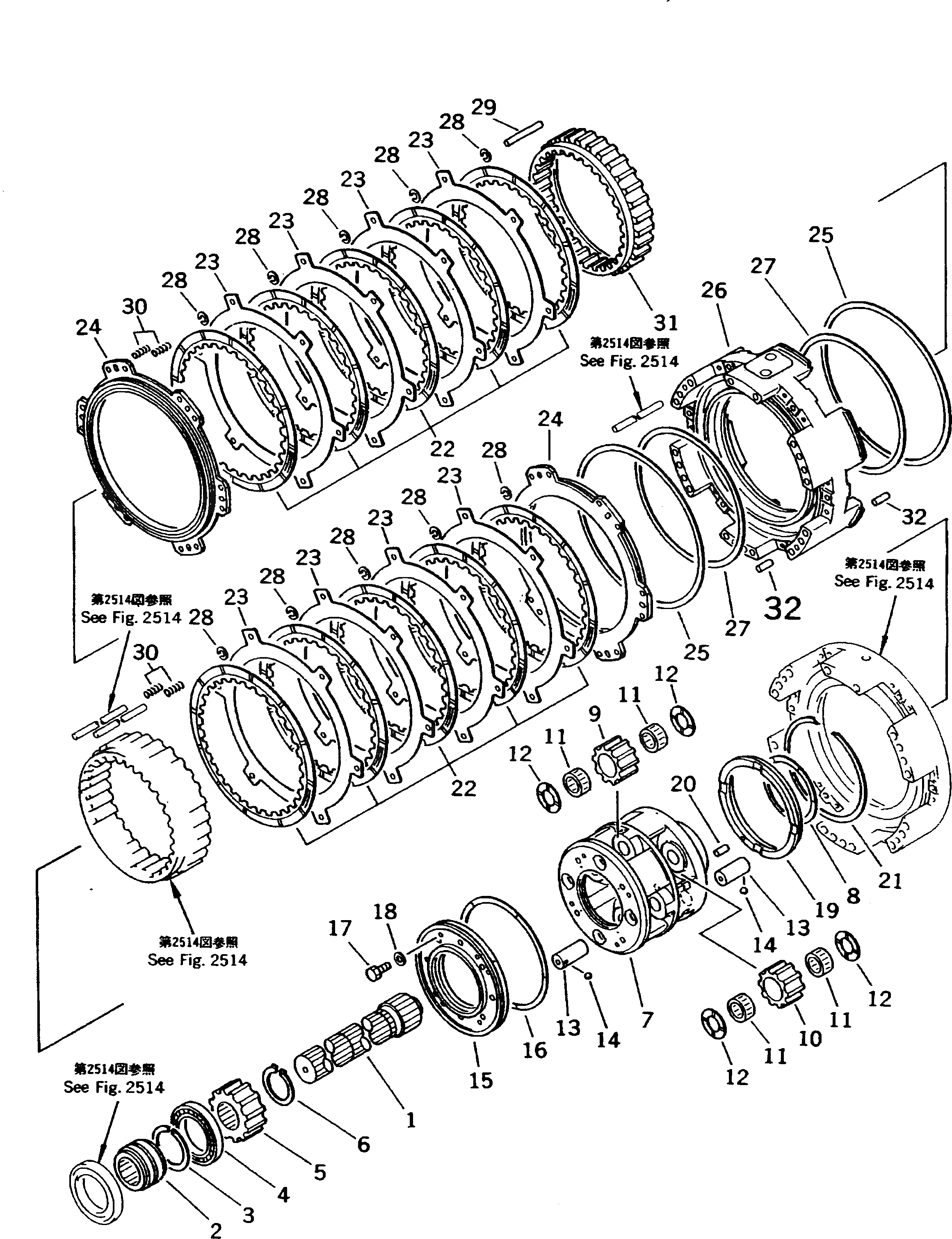 Крышка 561-15-42390 Komatsu