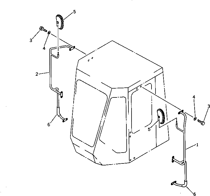 Крышка 419-54-11730  Komatsu