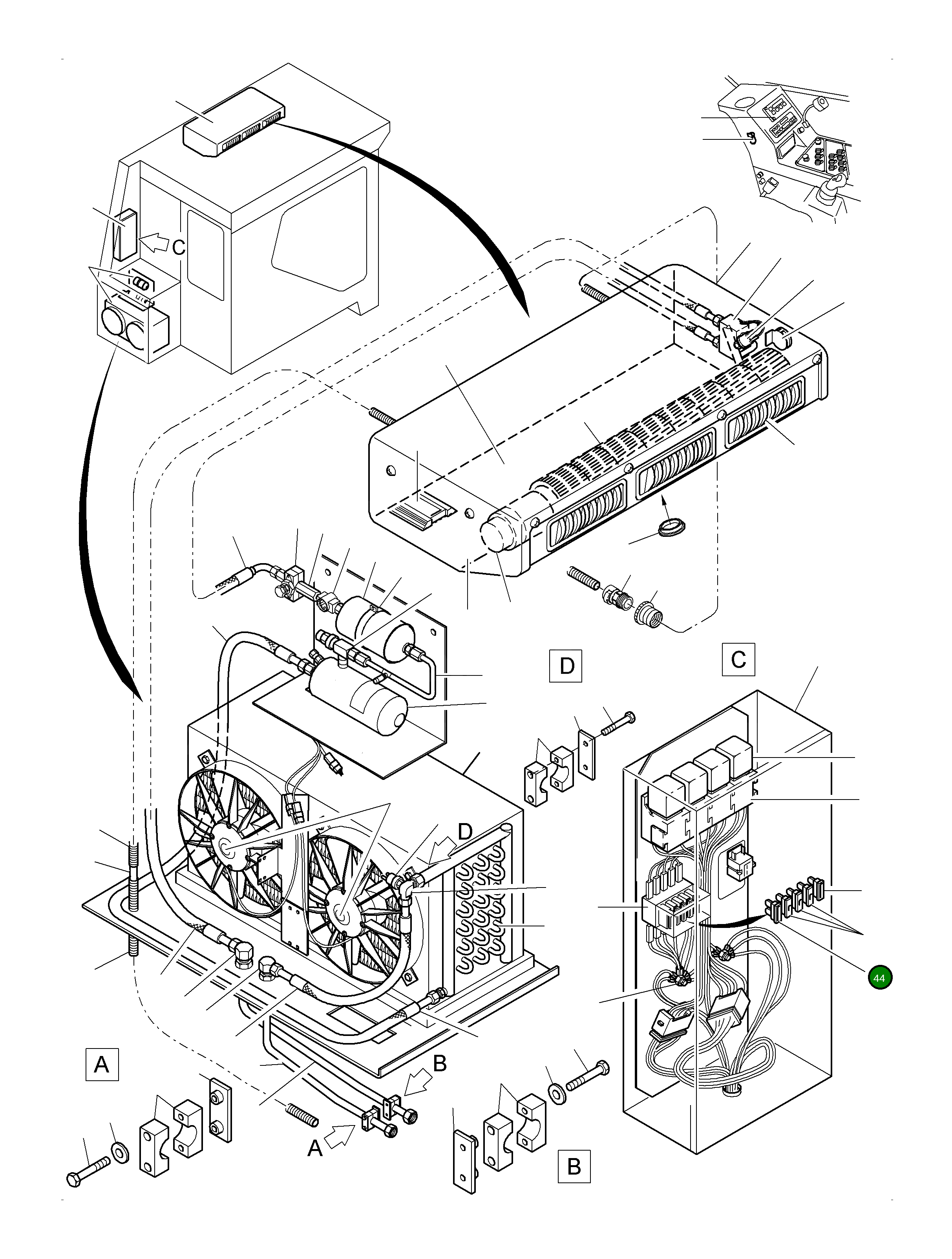 Предохранитель 10A 765 702 73 Komatsu