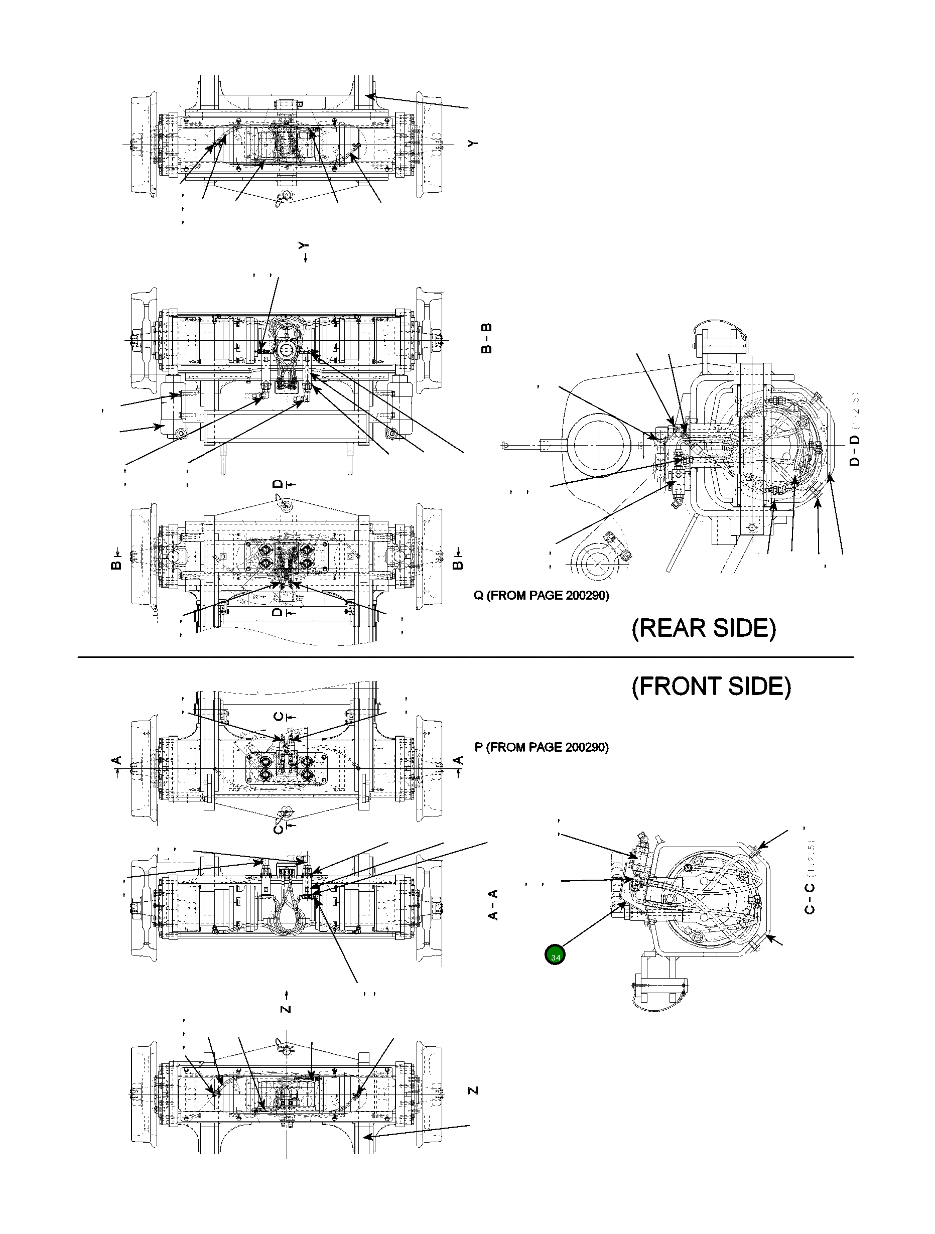 Крышка 22B-914-2981 Komatsu