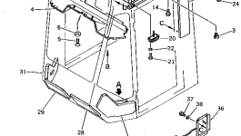 Крышка 423-54-15611  Komatsu