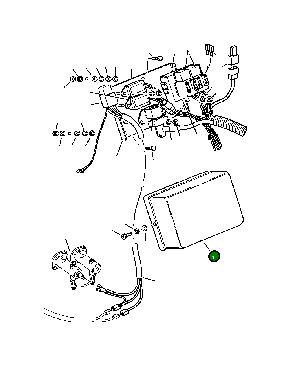 Крышка 885411424 Komatsu