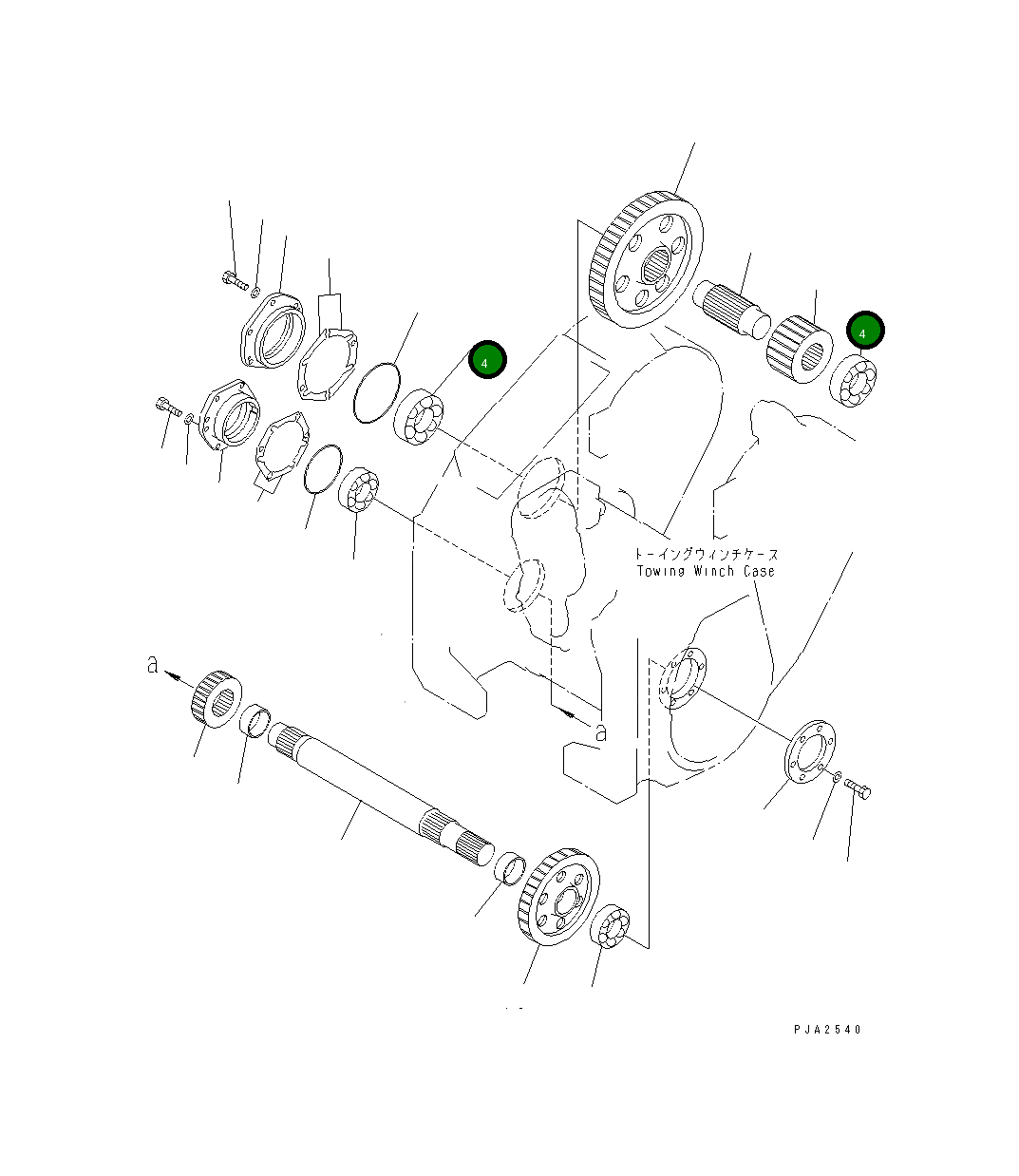 Подшипник 06002-32314 Komatsu