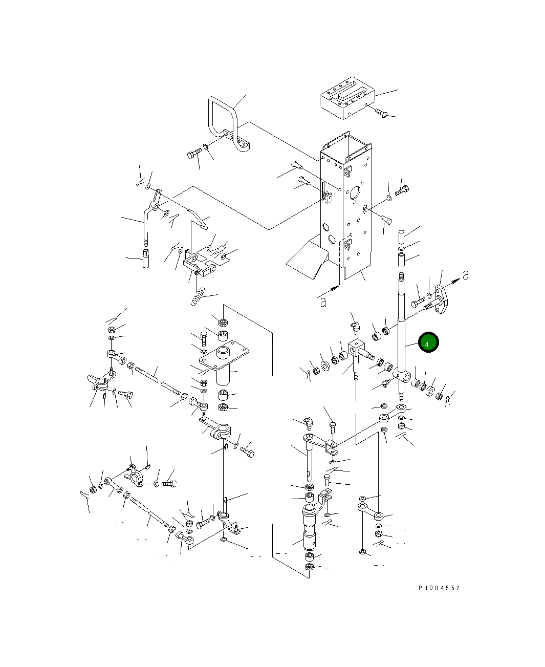 Рычаг 175-43-41132 Komatsu