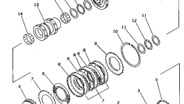 Шестерня 419-15-13241 Komatsu