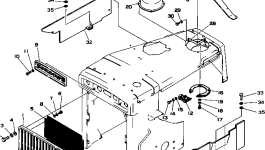 Крышка 196-54-11250 Komatsu