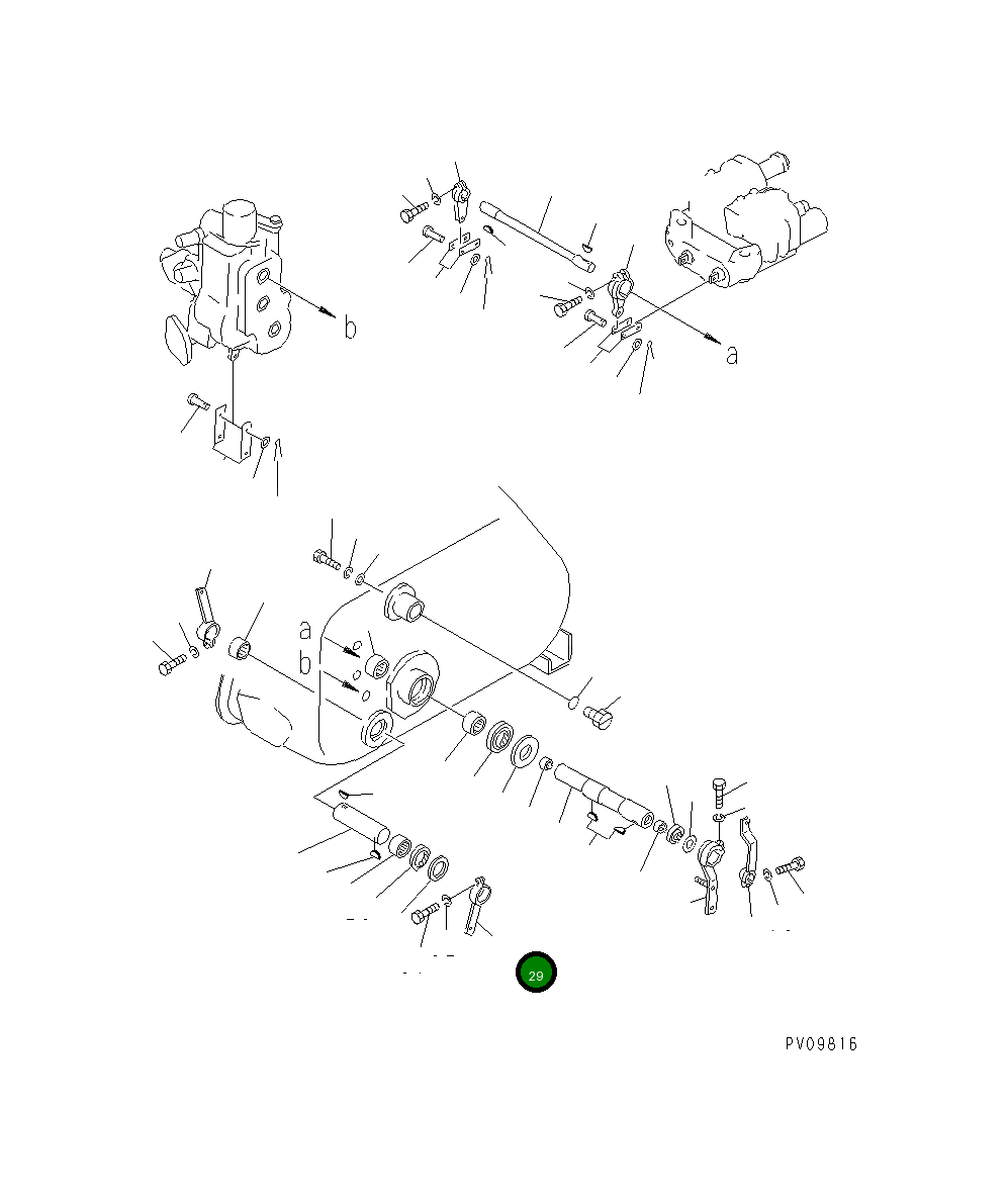 Рычаг 144-43-13240 Komatsu