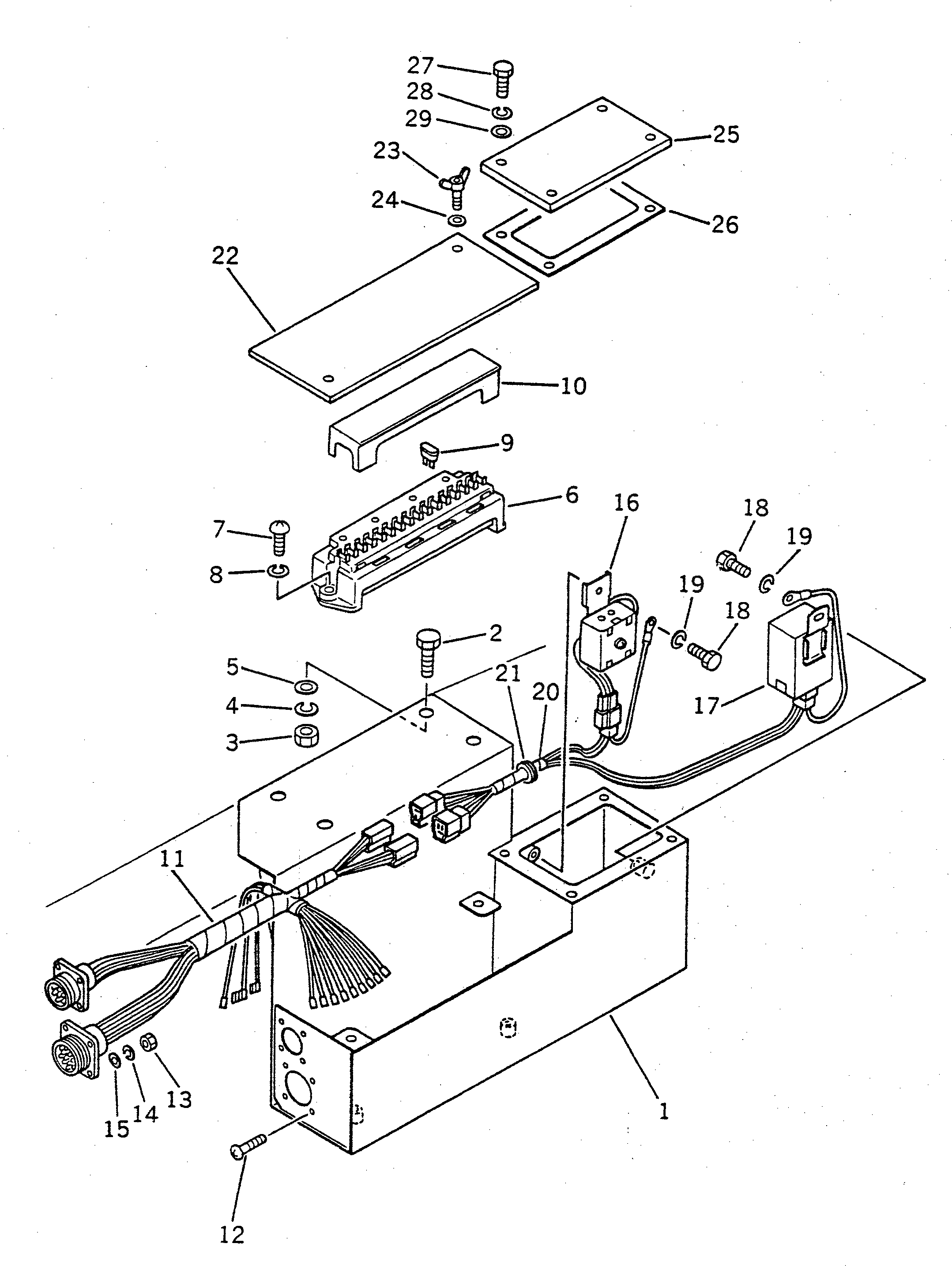 Крышка 22W-06-14540 Komatsu