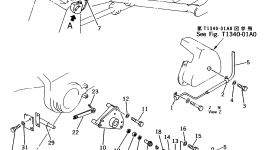 Кронштейн 209-06-51381 Komatsu