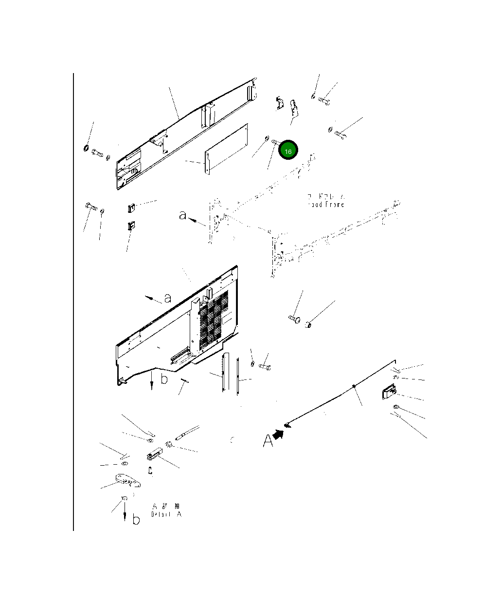 Крышка 421-54-63620  Komatsu