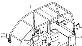 Защитный кожух 144-919-1110 Komatsu