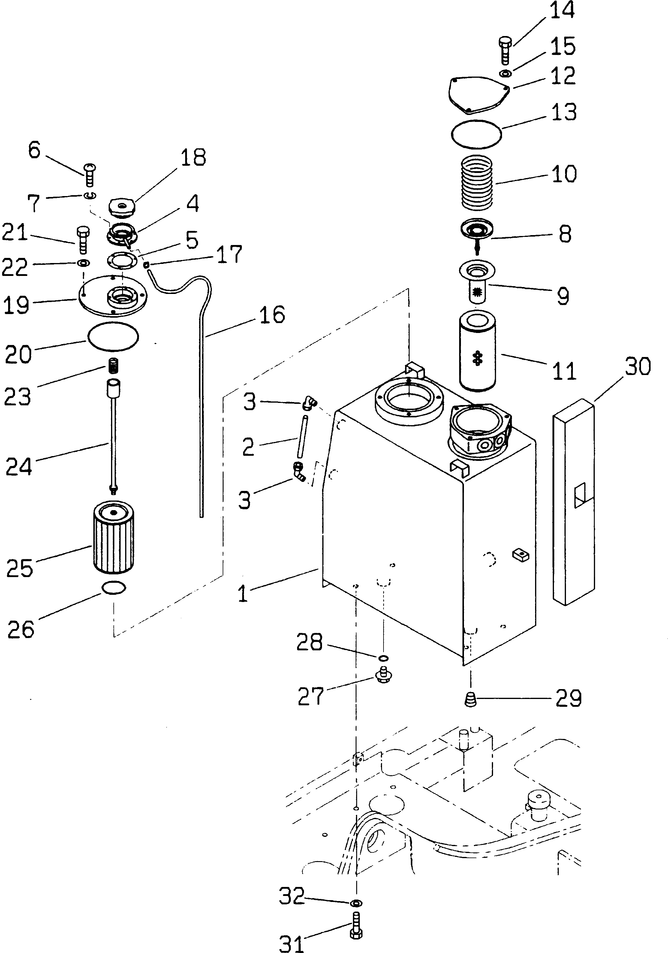 Крышка 203-60-52131 Komatsu