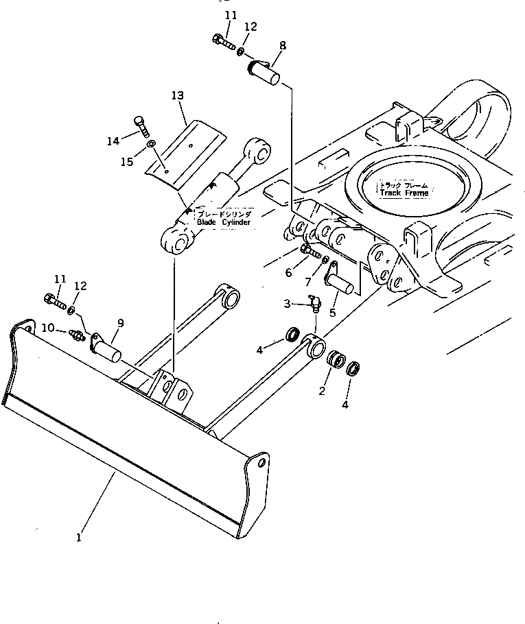 Крышка 20M-71-71121 Komatsu