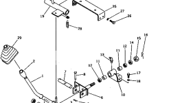 Рычаг 41E-43-18471 Komatsu