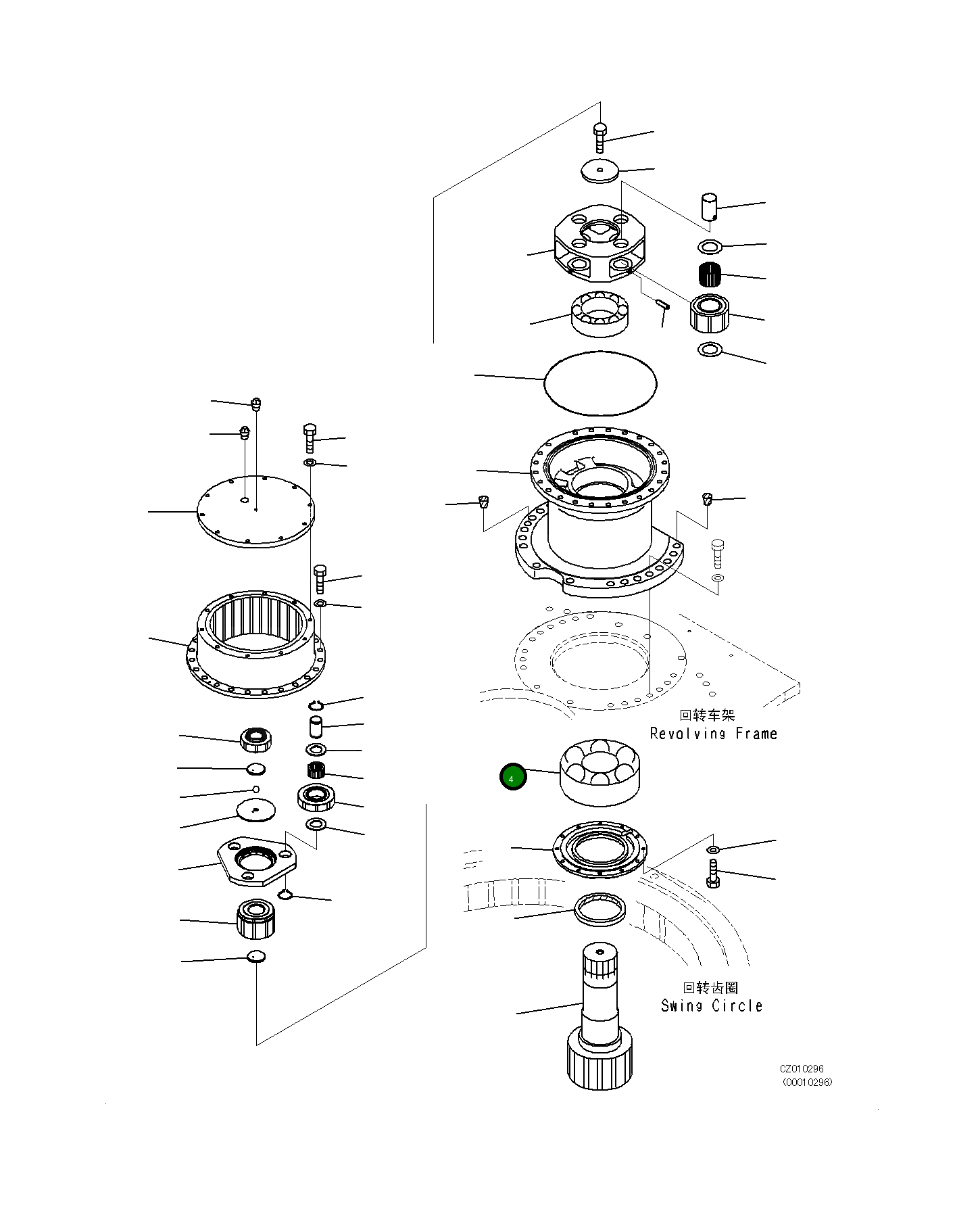 Подшипник 208-26-71540 Komatsu