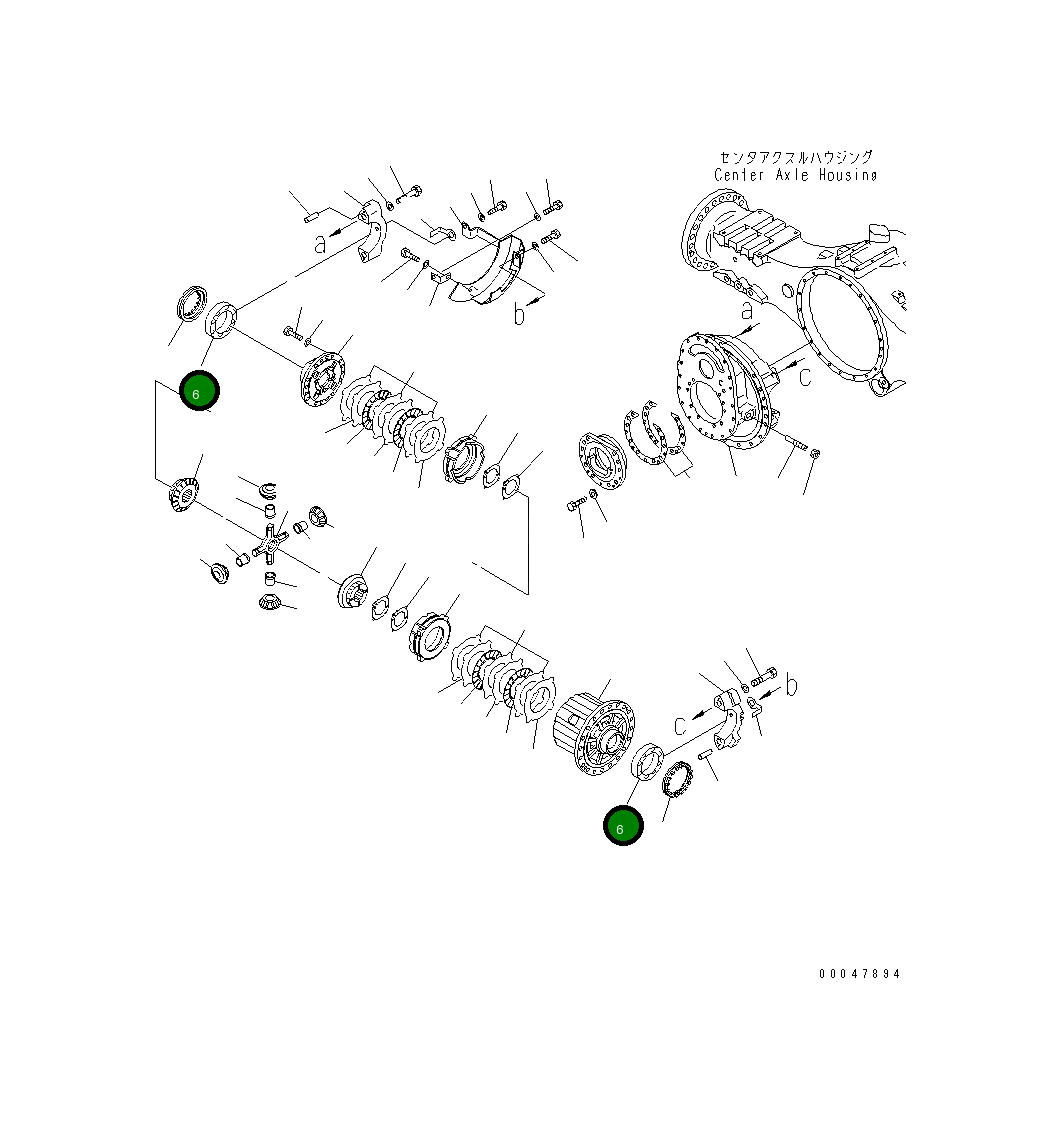 Подшипник 567-22-71180 Komatsu