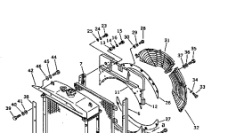 Крышка 13E-03-31160 Komatsu